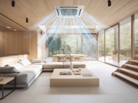 Lợi ích của việc chọn và thi công Máy lạnh âm trần LG cho các công trình